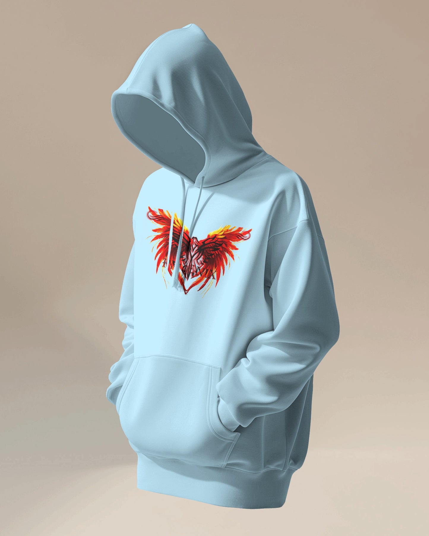 Black Phoenix Hoodie || Immortal Bird