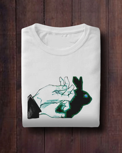 Usagi Organic tee || Divine Demon Rabbit