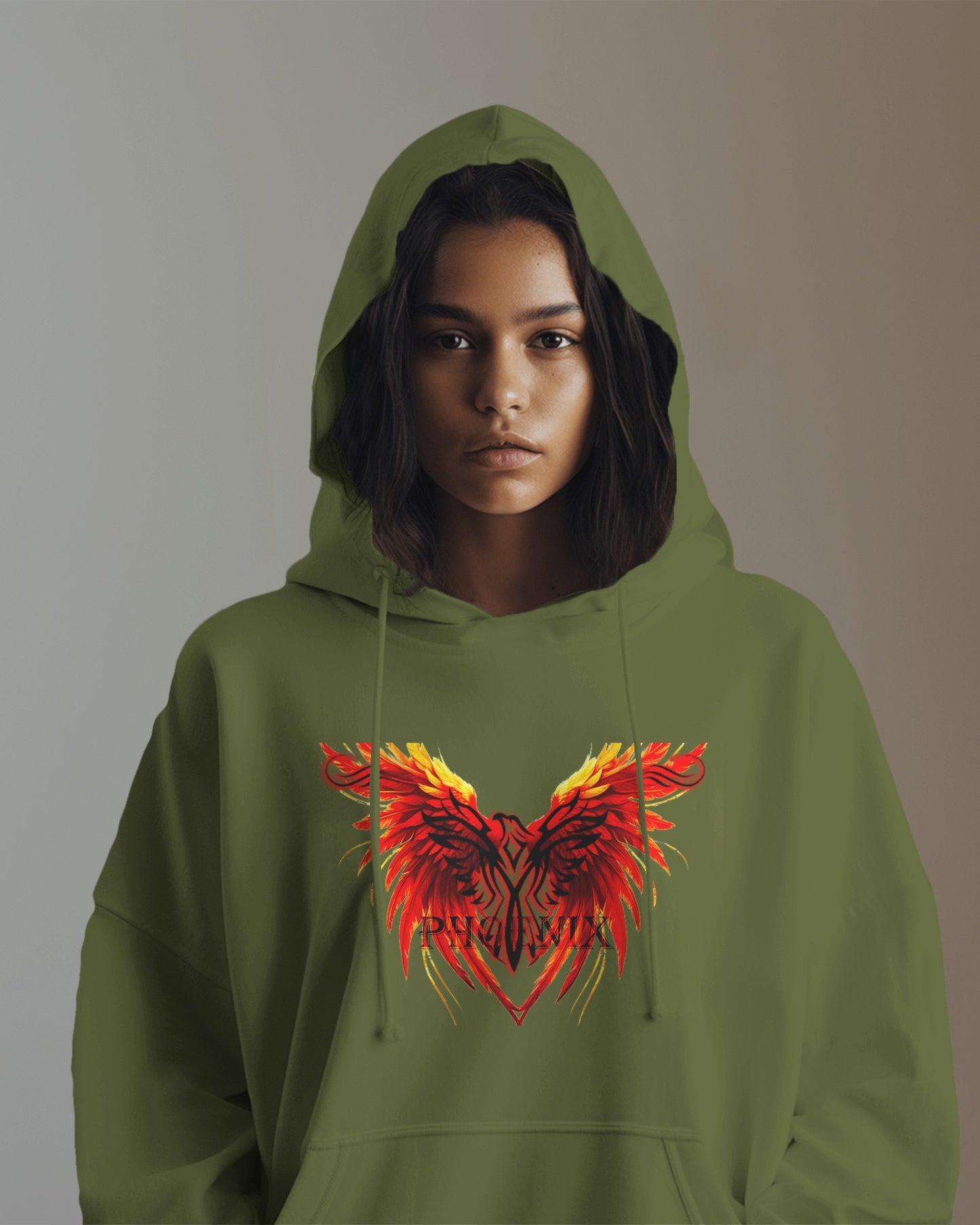 Black Phoenix Hoodie || Immortal Bird