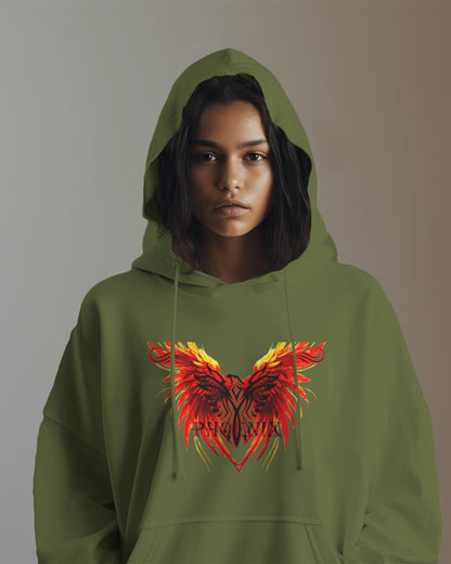 Black Phoenix Hoodie || Immortal Bird