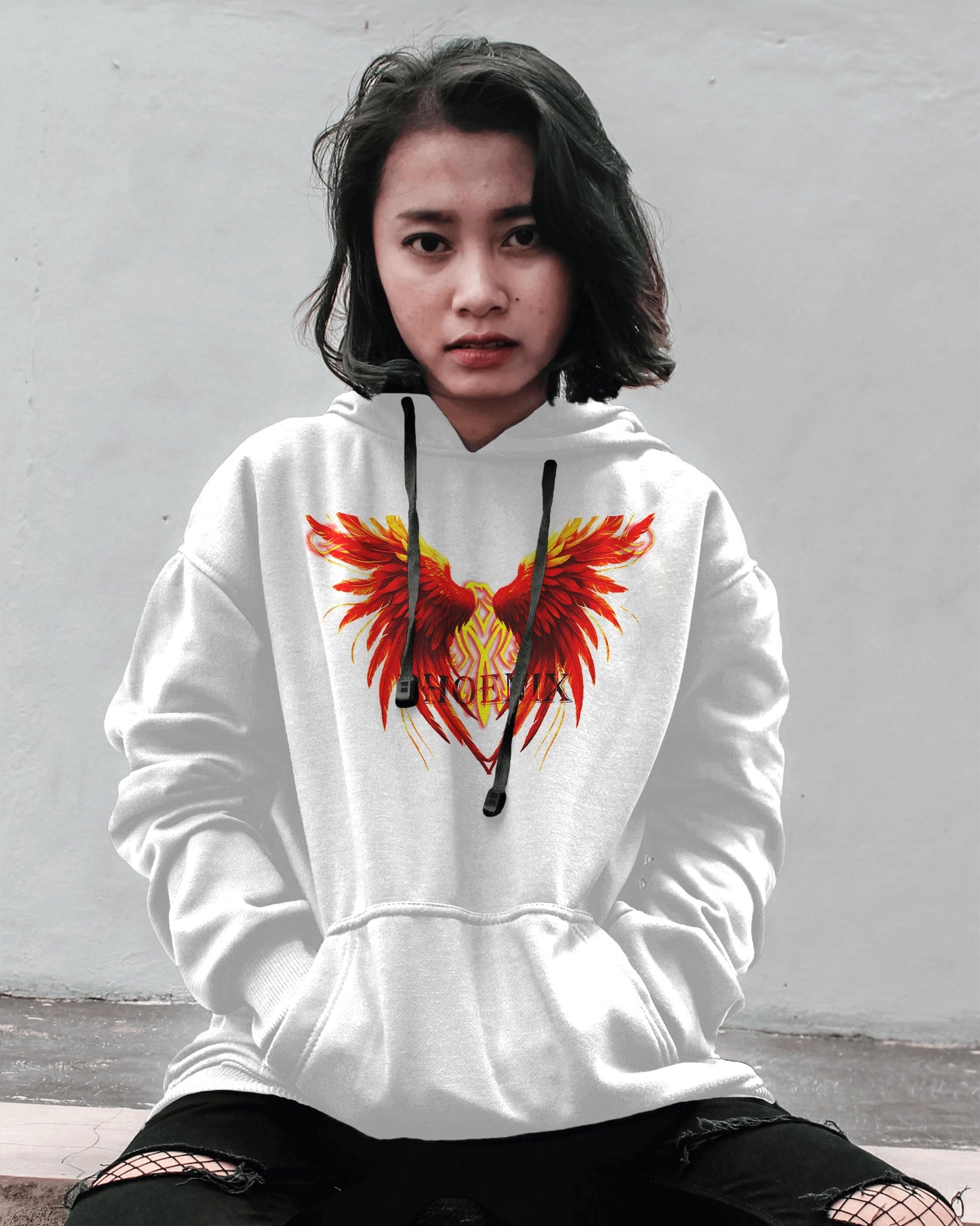 Fire Bird Hoodie || Pharoh Symbol