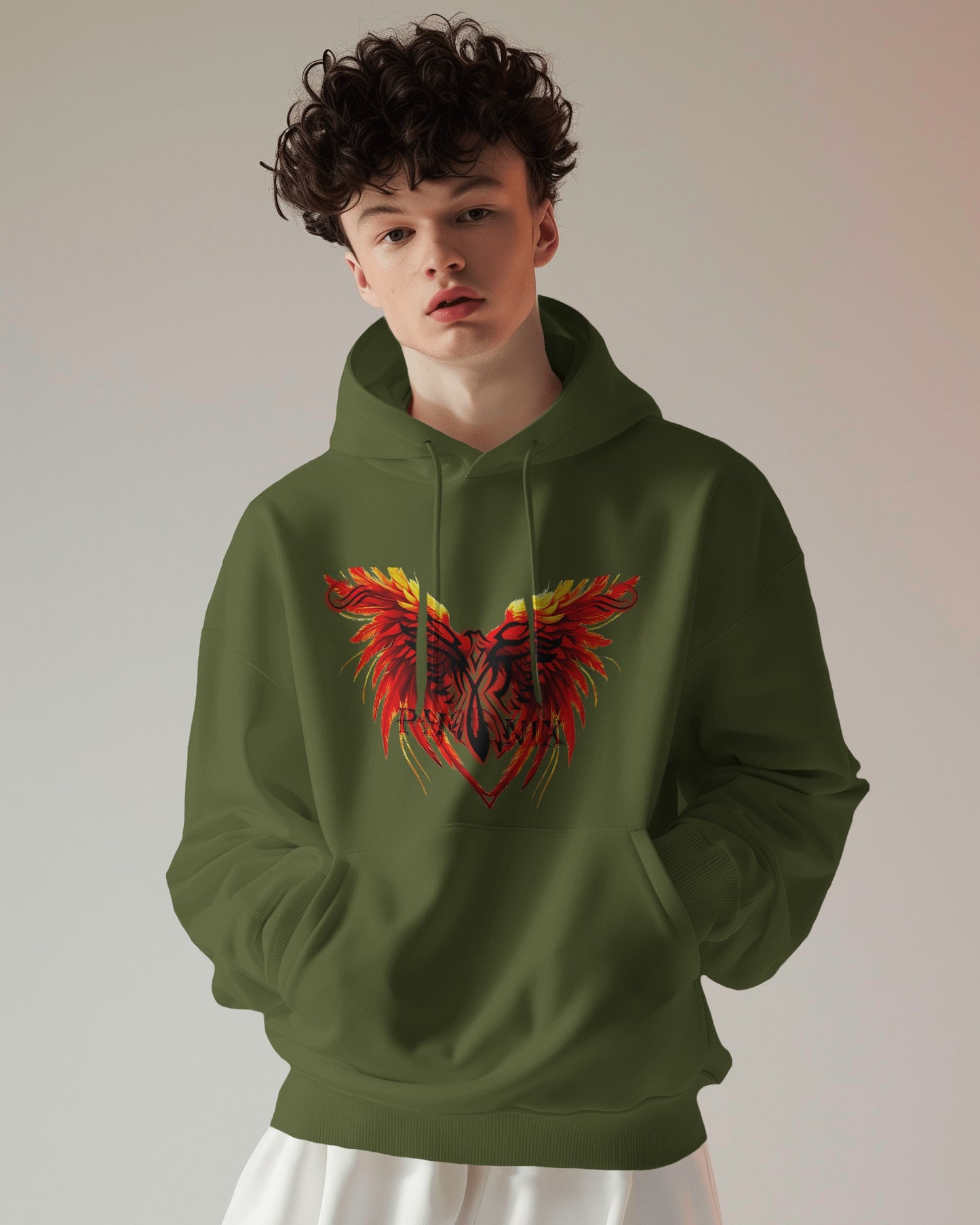 Black Phoenix Hoodie || Immortal Bird