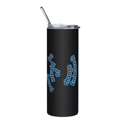 Black & White Tumblers || Stainless-Steel