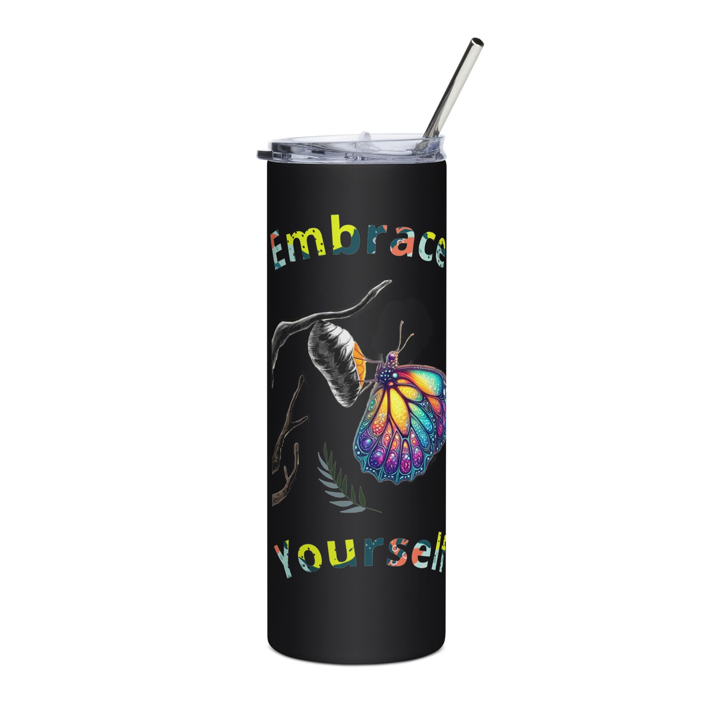 Black & White Tumblers || Stainless-Steel