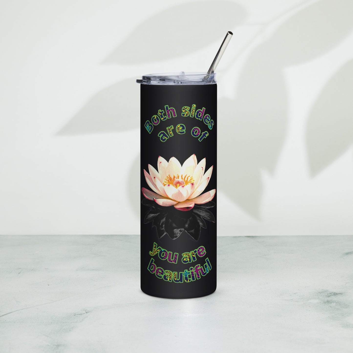 Cognitive Steel tumbler || Stainless Gift