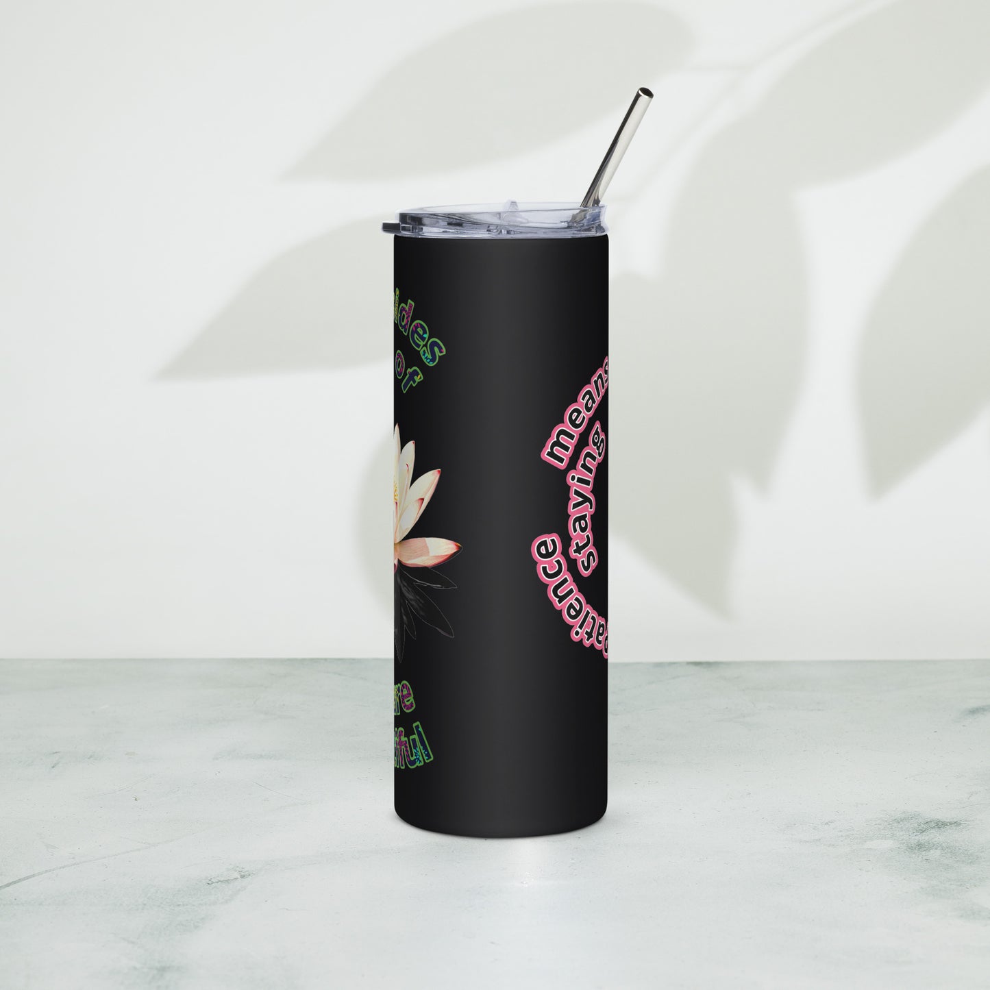 Cognitive Steel tumbler || Stainless Gift