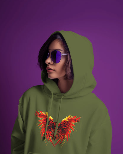 Black Phoenix Hoodie || Immortal Bird