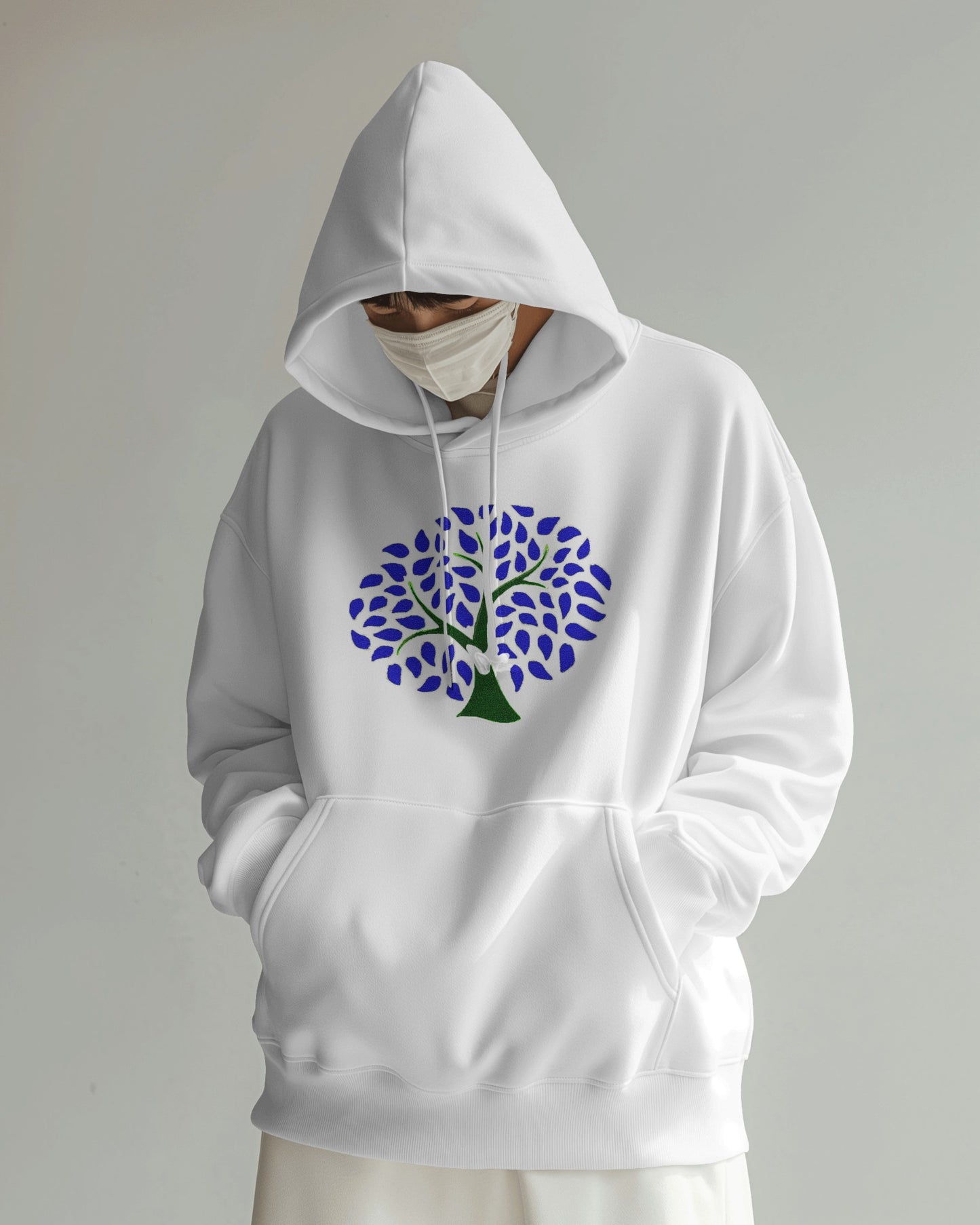 Winter Leaf Hoodie || Crystalline Tree