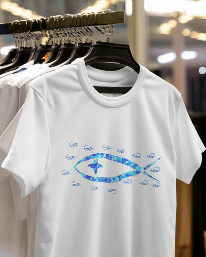 Fish Cotton T-shirt || Oceanic Choice