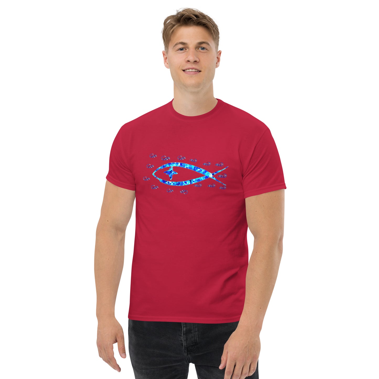 Fish Cotton T-shirt || Oceanic Choice