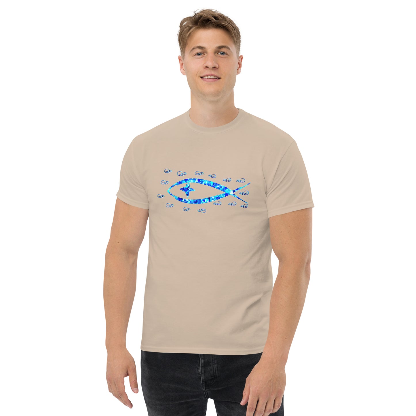 Fish Cotton T-shirt || Oceanic Choice