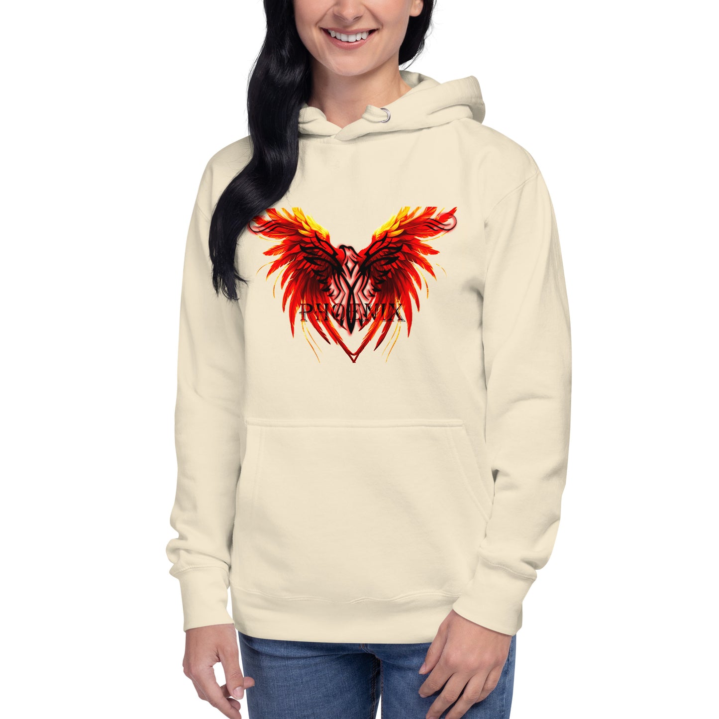 Black Phoenix Hoodie || Immortal Bird