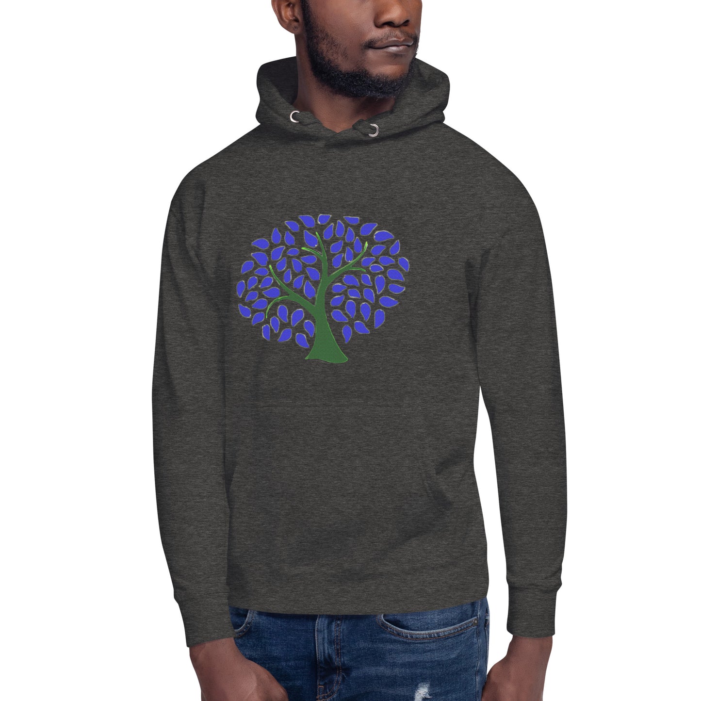 Winter Leaf Hoodie || Crystalline Tree