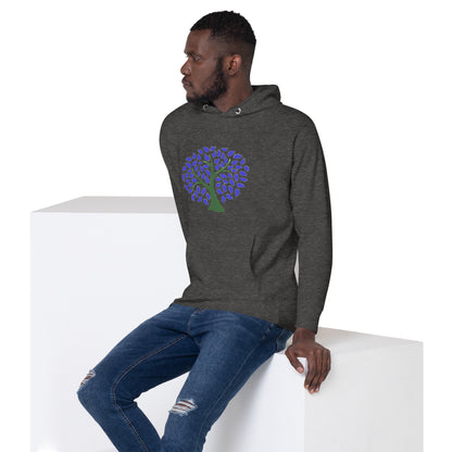 Winter Leaf Hoodie || Crystalline Tree