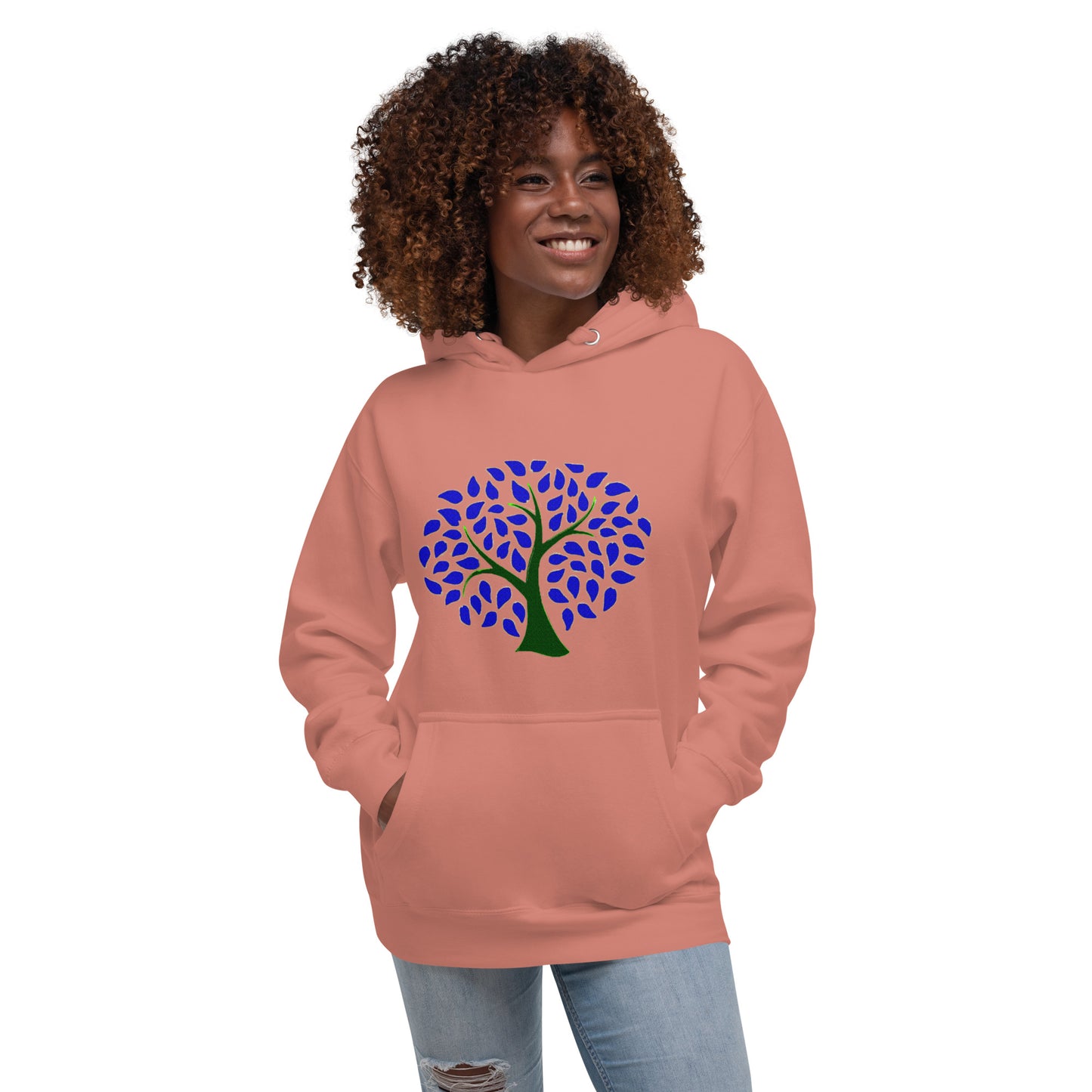 Winter Leaf Hoodie || Crystalline Tree