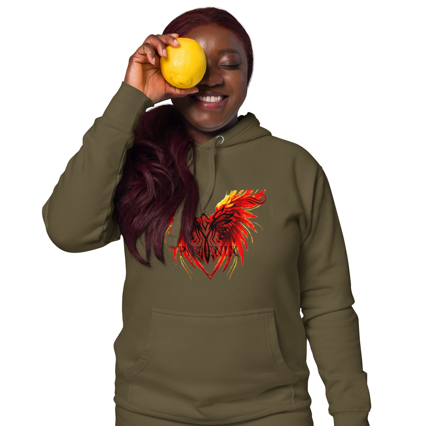 Black Phoenix Hoodie || Immortal Bird