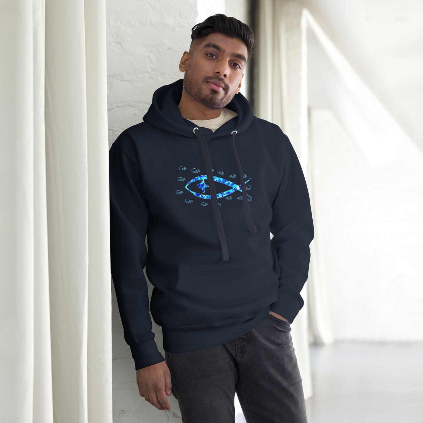 Oceanic style Hoodies || Fish Design