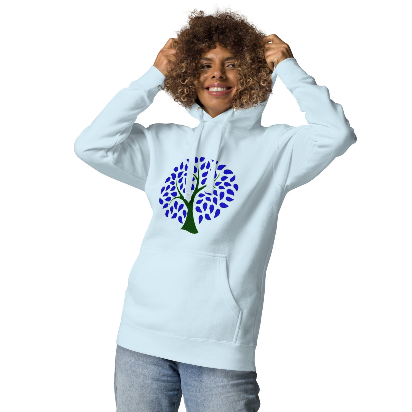 Winter Leaf Hoodie || Crystalline Tree