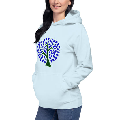 Winter Leaf Hoodie || Crystalline Tree