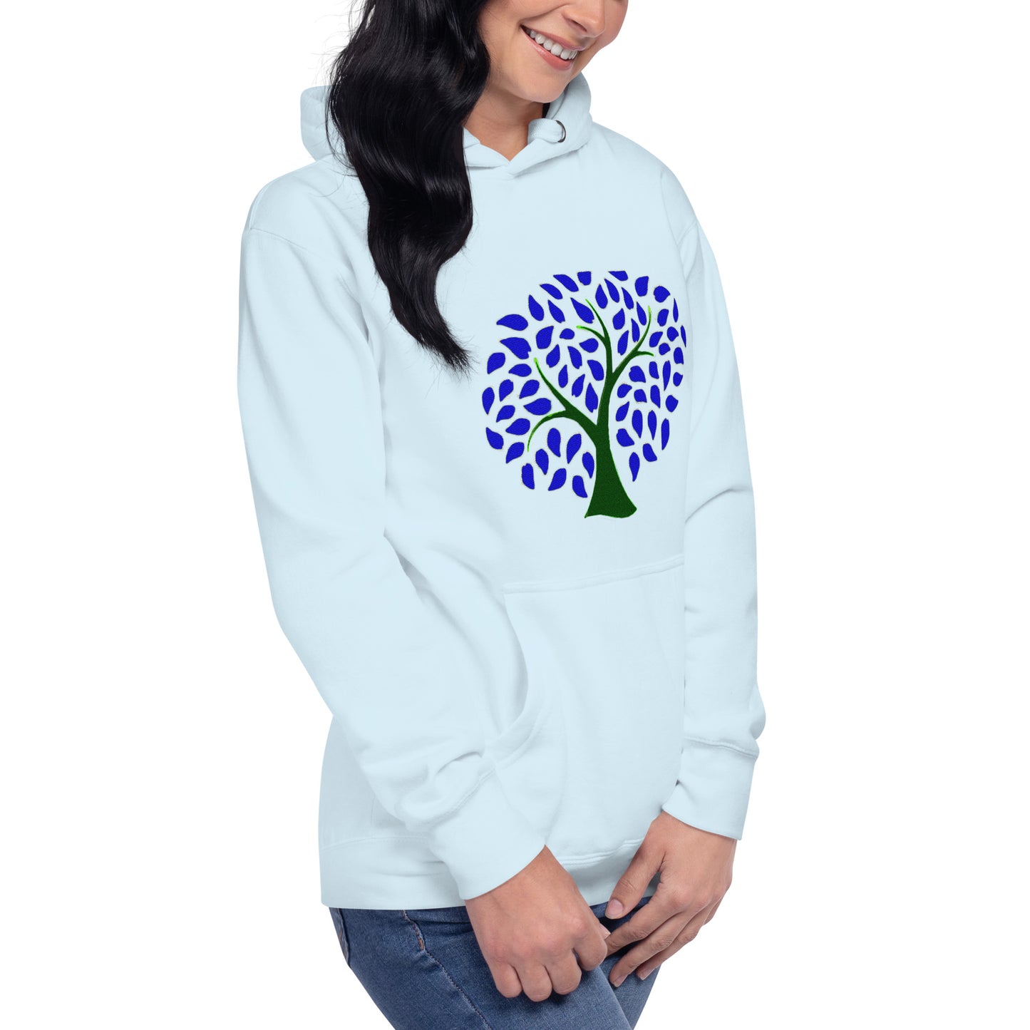 Winter Leaf Hoodie || Crystalline Tree