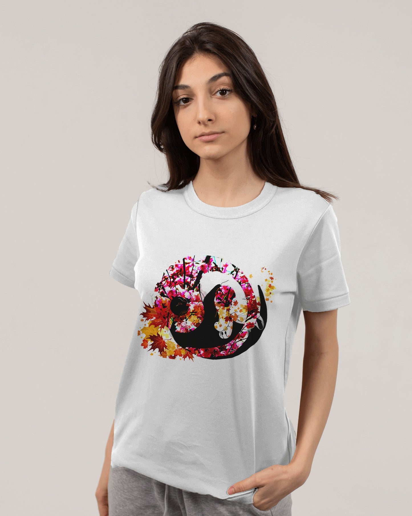 Purr with Cats tee || Ying Yang style