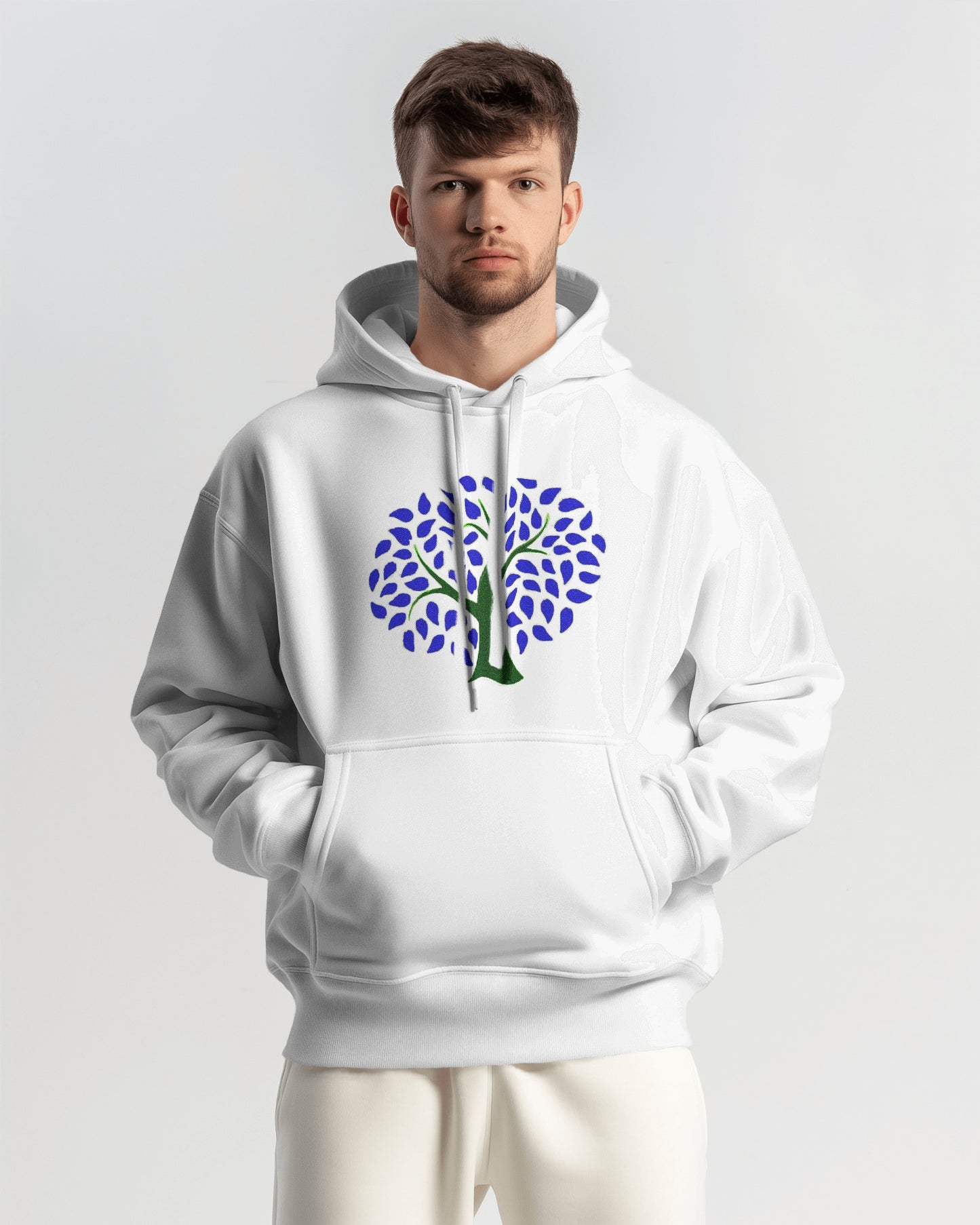 Winter Leaf Hoodie || Crystalline Tree